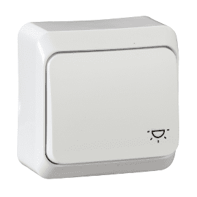 Schneider Electric Prima, przycisk "światło", biały, WDE001013