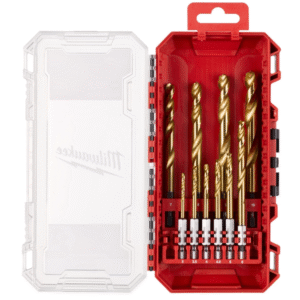 ZESTAW WIERTEŁ UDAROWYCH DO METALU SWAVE HSS-G TIN 10SZT.