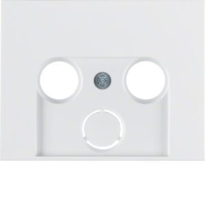 K.1 MODUŁ BIAŁY PŁYTKA DO GNIAZD RTV-SAT