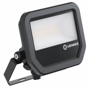 FLOODLIGHT 20 BLACK LED LUMINAIRE 11W/ 17W WW 3000K 1465LM/2200LM IP66 100ST AL/ GLASS