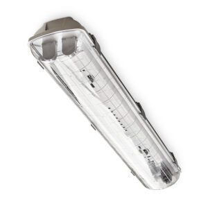 HEMI TUBE SZARY OPRAWA LINIOWA HERMETYCZNA 2X 36W G13 T8 220-240V AC 1200MM IP65 PS ABS TUBY LEDOWE