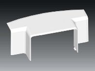 TR  90X55 PK D HF TRÓJNIK BIAŁY