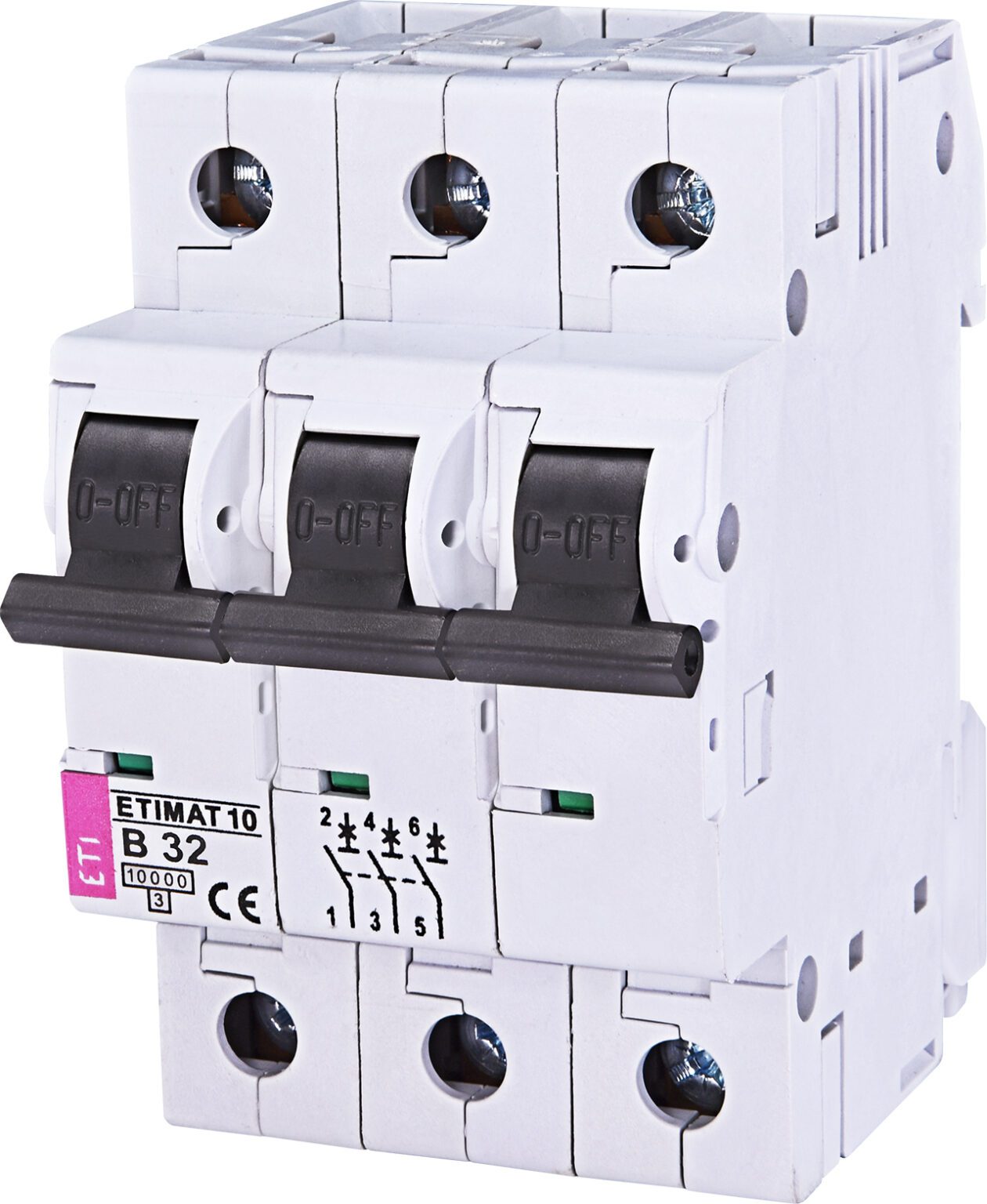 ETIMAT 10 Circuit Breaker B 32A 3P 3M 10KA - ETI-POLAM Sp.z o.o.
