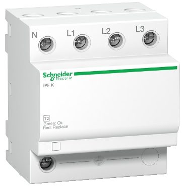 Schneider Electric Surge Protector Acti9 iPFK40-T2-3N 3+1-pole Type 2 40 kA, A9L15688