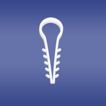 USMO 16/50 UCHWYT KABLOWY WBIJANY OKRĄGŁY BIAŁY