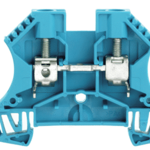 WDU 6.0 BL ZŁĄCZKA SZYNOWA PRZELOTOWA GWINTOWA NIEBIESKI