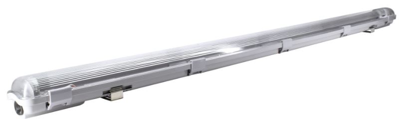 EMPTY SZARY OPRAWA LINIOWA HERMETYCZNA 1X G13 T8/ 36W IP65 IK08 1200MM PC KLOSZ PRYZMATYCZNY
