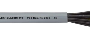 OLFLEX CLASSIC 110  2X  0.75 SZARY PRZEWÓD STEROWNICZY LINKA 300/500V BĘBEN KL.5 OLEJ NUMEROWANE