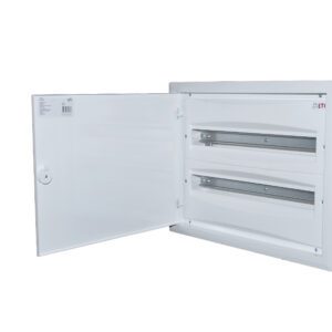 ERP24-2 ROZDZIELNIA PLASTIKOWA PT 48M 2X 24M N+PE IP40 IK08 465X575X120 DRZWI PEŁNE METAL BIAŁY DIDO