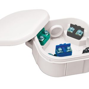 PH A.0020B PUSZKA INSTALACYJNA NT 92X92 IP54 Z WKŁADEMM BIAŁY