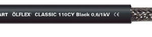 OLFLEX CLASSIC 110 CY BLACK  3G  1.0 ŻO CZARNY KABEL STEROWNICZY LINKA 0.6/1KV BĘBEN KL.5 EKRAN NUM