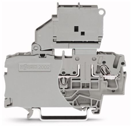 TOPJOBS ZŁĄCZKA 2-PRZEWODOWA 2,5 MM2 BEZPIECZNIKOWA SZARA