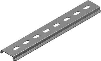 TH35 SZP35H7/1 EURO PERFORATED CARRIER RAIL 1M 1.0MM