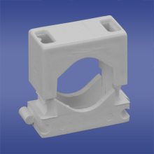 UM-16/50 PUSH-IN SCREW MOUNT CABLE HOLDER WHITE