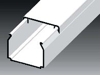 LHD  25X20 KANAŁ KABLOWY 2M 25X20 PVC IP40 IK06 BIAŁY