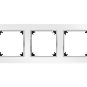 VESTRA BIAŁY/ CHROM RAMKA 3X