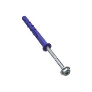 FF1 KOŁEK RAMOWY POLIAMIDOWY 10X240 MM Z KOŁNIERZEM, WKRĘT OCYNK GALWANICZNY