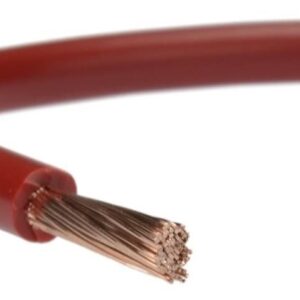 H07V-K LGY 4.0 RED SINGLE-CORE FLEXIBLE WIRE 450/750V CLASS 5
