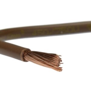 H07V-K LGY 2.5 BROWN SINGLE-CORE FLEXIBLE CABLE 450/750V CLASS 5