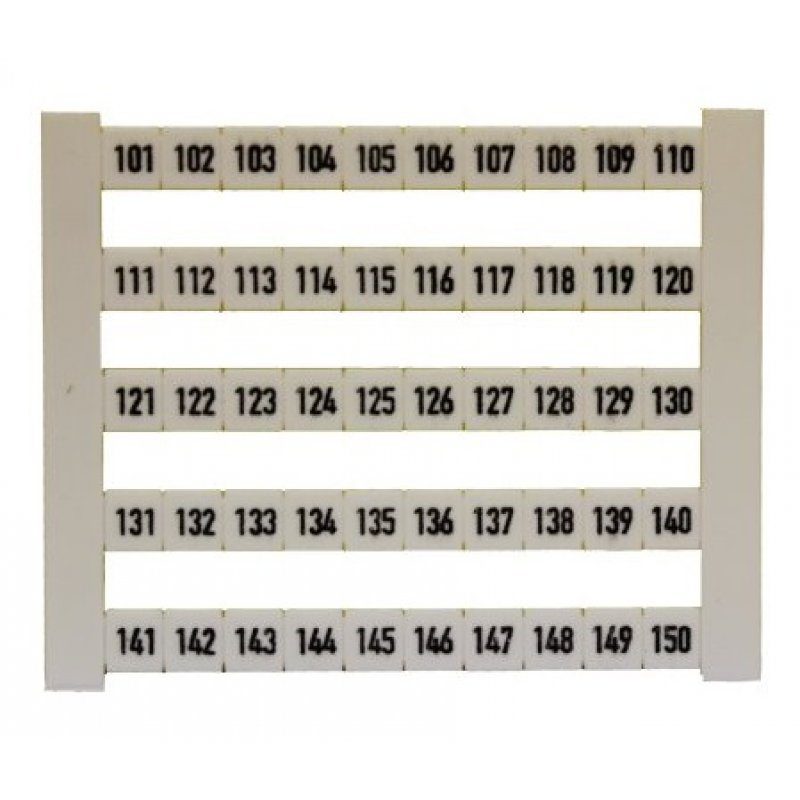 DEK 5 FW 101-150 OZNACZNIK POZIOMY BIAŁY