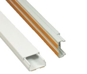 MKI 15X32 TS KANAŁ KABLOWY 2M BIAŁY Z TAŚMĄ SAMOPRZYLEPNĄ