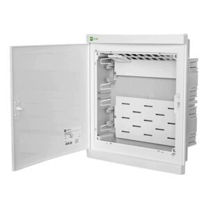 ELEGANT ROZDZIELNIA PLASTIKOWA PT 24M MULTIMEDIALNA IP40 350X310X104 DRZWI PEŁNE BIAŁY