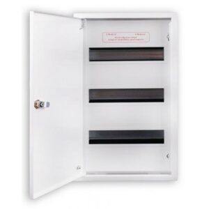 RZ-6NN 3X12S ROZDZIELNIA METALOWA NT 36M 3X 12M N+PE IP30 537X288X130 DRZWI PEŁNE BIAŁY