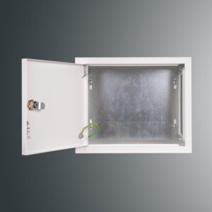 RZ-1NN OBUDOWA METALOWA NT 235X285X175 DRZWI PEŁNE Z PŁYTĄ IP30 BIAŁY