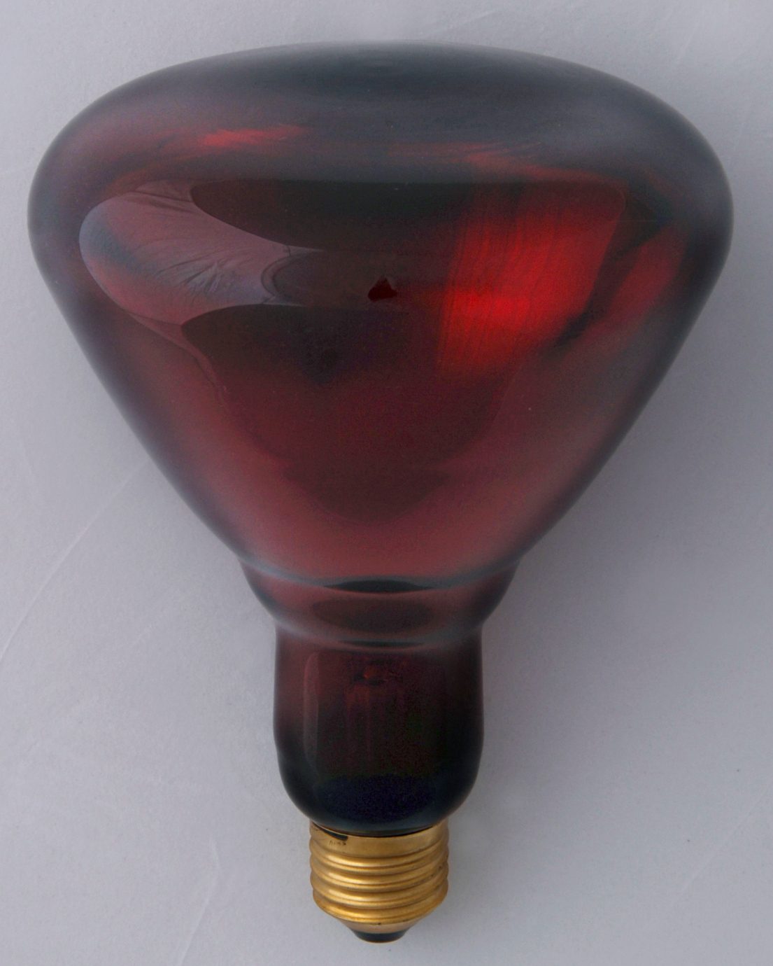 R123 INFRARED BULB IR1 KWOKA 150W E27 230V RUBY SOFT GLASS