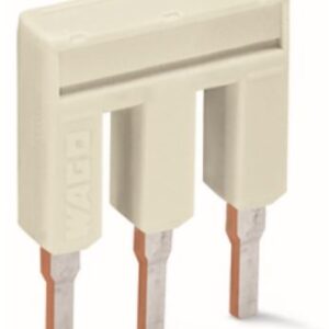 TOPJOBS MOSTEK GRZEBIENIOWY  3X 25A JASNOSZARY