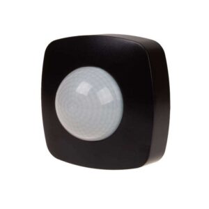 DR-09B-IP65 PIR MOTION SENSOR WITH PRESENCE FUNCTION IP-65 CEILING 360° 10A 230V BLACK