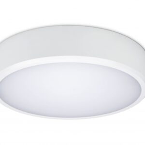 LIDER 23 BIAŁY OPRAWA PLAFON LED OKRĄGŁY 23W NW 4000K 2830LM FI322 IP65 IK09 PC
