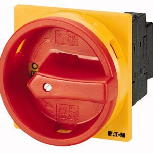 T0-1-102/EA/SVB 20A 0-1 2P CAM SWITCH 20A 2P B/O 6.5KW IP65 RED/YELLOW LOCKABLE DRIVE