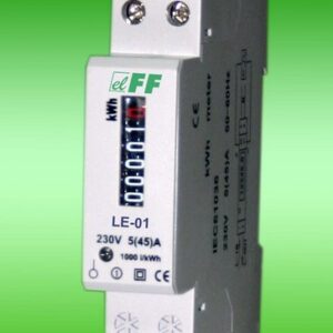 LE-01 LICZNIK ENERGII ANALOGOWY 1F 5/45A 1M 230V AC