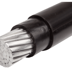 YAKXS 1X300 RMC CZARNY KABEL ZIEMNY AL DRUT 0.6/1KV USIECIOWANY ZAGĘSZCZANY KL.2