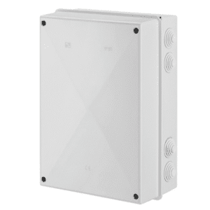 PK-9 PUSZKA INSTALACYJNA NT 303X214X123 IP55 8 DŁAWIKÓW BIAŁY EP-LUX
