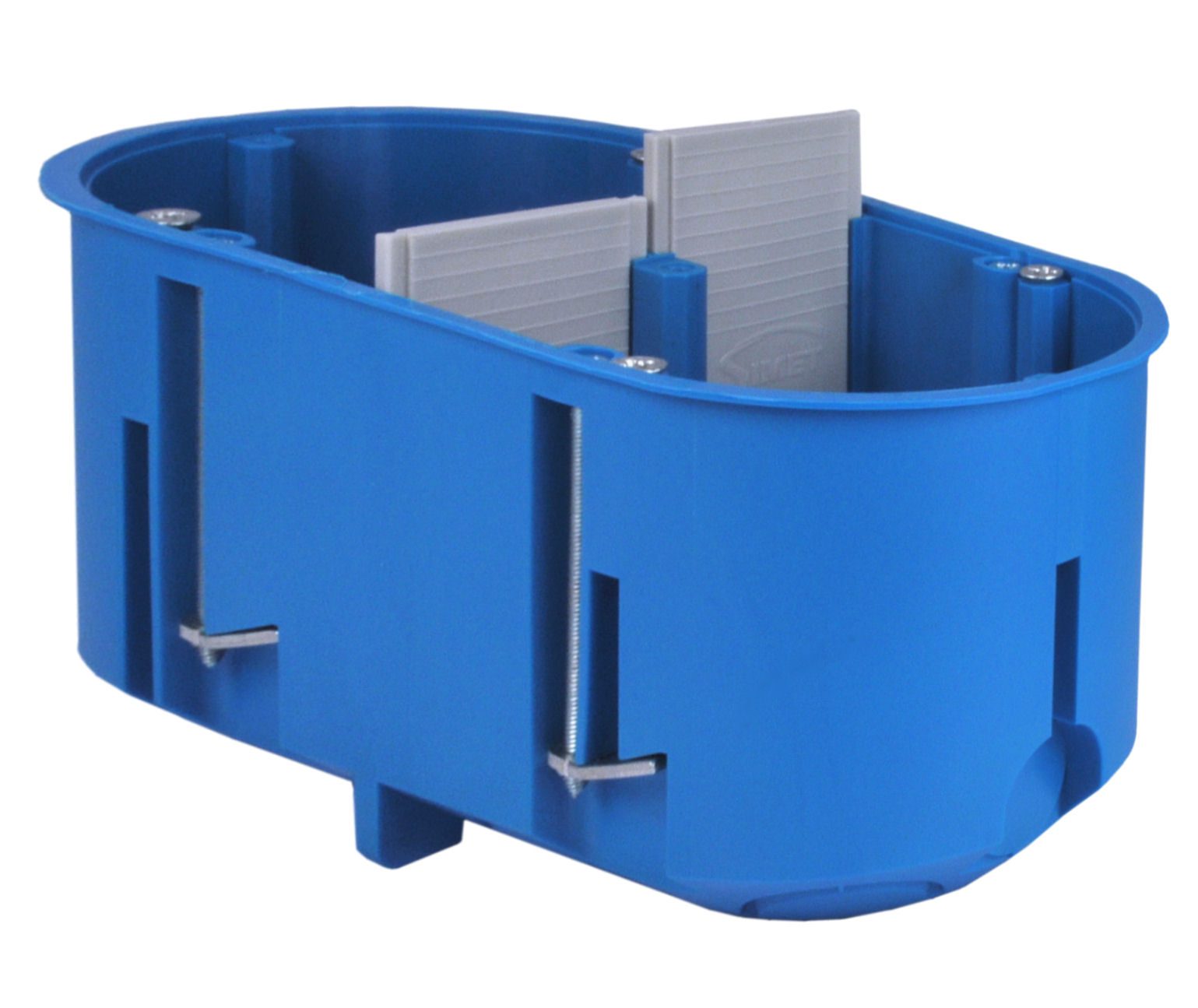 P 2X60D INSTALLATION BOX PT 2X FI60 63MM GYPSUM DEEP BLUE MULTIBOX 2