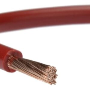 H07V-K LGY 10 RED SINGLE-CORE FLEXIBLE WIRE 450/750V REEL CLASS 5