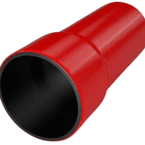 RHDPE 160/8.0-6 DCK CZERWONY RURA OSŁONOWA GŁADKA DWUWARSTWOWA Z KIELICHEM RHDPE FI160/144 750N