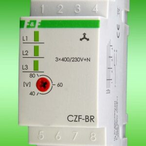 CZF-BR PHASE LOSS AND ASYMMETRY SENSOR 10A 1P 2M 3X400/230V+N WITH ADJUSTABLE ASYMMETRY THRESHOLD
