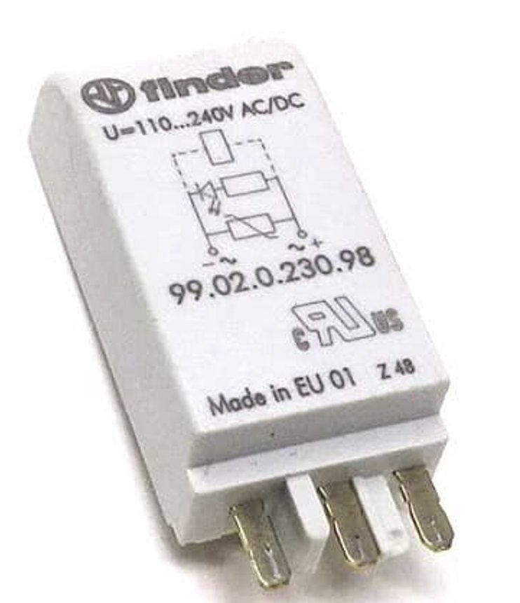 F99-02-0-230-0098 MODUŁ LED + WARYSTOR 110-240V AC/DC