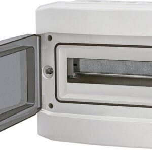 ECH-12PT ROZDZIELNIA PLASTIKOWA NT 12M 1X 12M N+PE IP65 IK07 201X319X144 DRZWI DYMNE SZARY DIDO