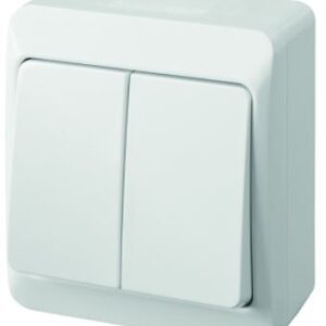 HERMES BIAŁY ŁĄCZNIK NT SERYJNY IP44 ZACISKI ŚRUBOWE 10AX 250V