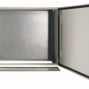 CS 68/300 OBUDOWA METALOWA NT 600X800X300 DRZWI PEŁNE Z PŁYTĄ IP65 SZARY