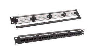 19" PATCH PANEL CAT. 5E UTP 19" 1U 24 PORTS RJ45