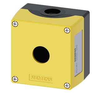 SIRIUS ACT CONTROL BOX IP66 1X EMPTY 22MM YELLOW