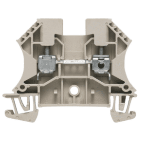 WDU 4.0 ZŁĄCZKA SZYNOWA PRZELOTOWA GWINTOWA BEŻ