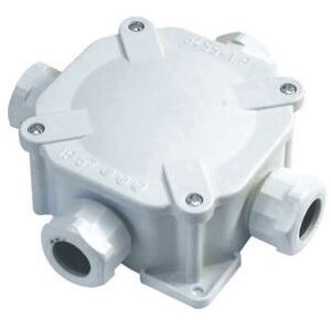 11P A.0035 PUSZKA INSTALACYJNA NT 75X75X33 IP67 PG16 4 DŁAWIKI SZARY