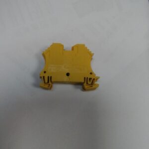 WDU 2.5 GE ZŁĄCZKA SZYNOWA PRZELOTOWA GWINTOWA ŻÓŁTY