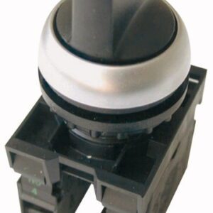 M22-WRK3/K20 PRZEŁĄCZNIK 3-POŁOŻENIOWY 2Z STABILNY KRÓTKIE PIÓRKO CZARNY IP66